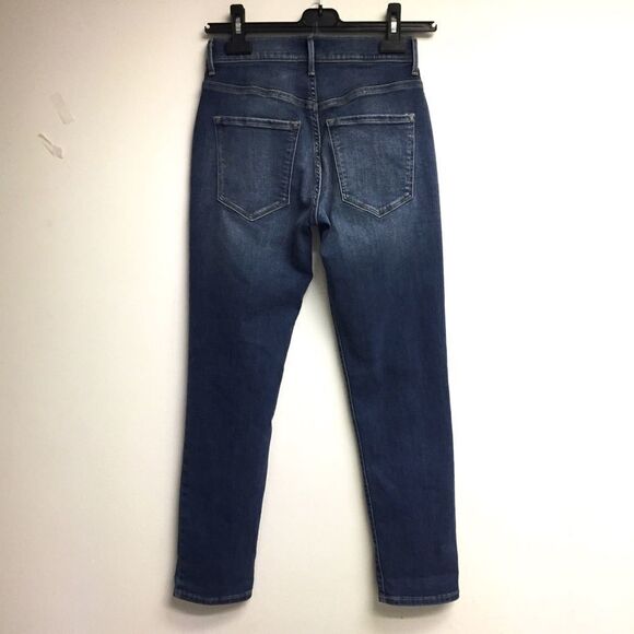 ARITZIA Sunday Best Cora High Rise Slim Denim Jeans Blue 00/24 - Picture 2 of 3